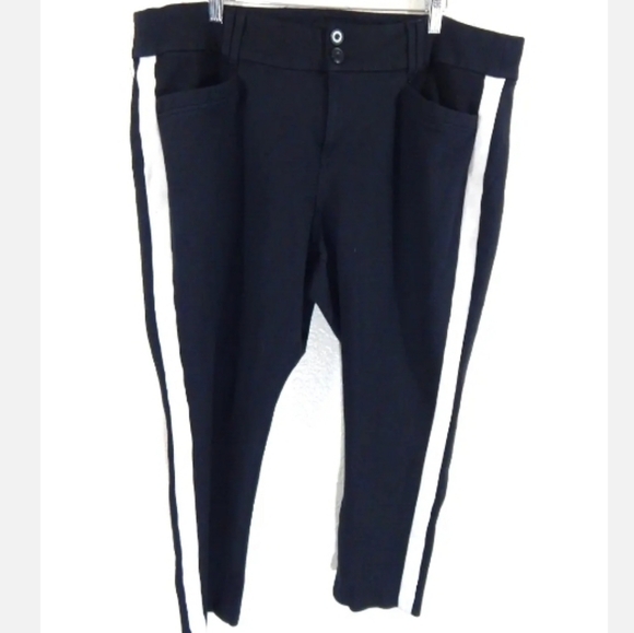 Torrid Side Stripe Ankle Trousers - Picture 2 of 5